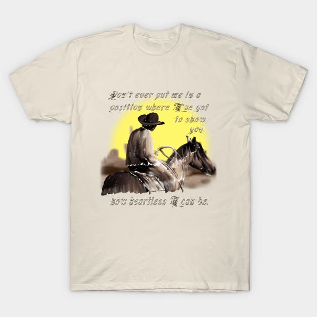 Cowboy T-Shirt by djmrice